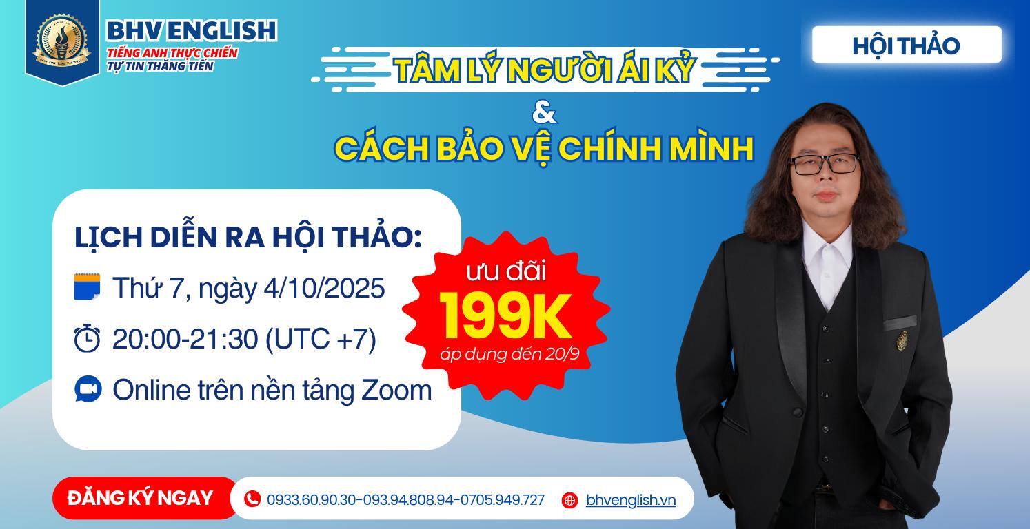 Hội thảo tâm lý về người ái kỷ